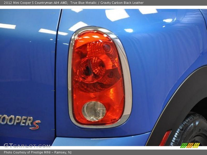 True Blue Metallic / Gravity Carbon Black Leather 2012 Mini Cooper S Countryman All4 AWD