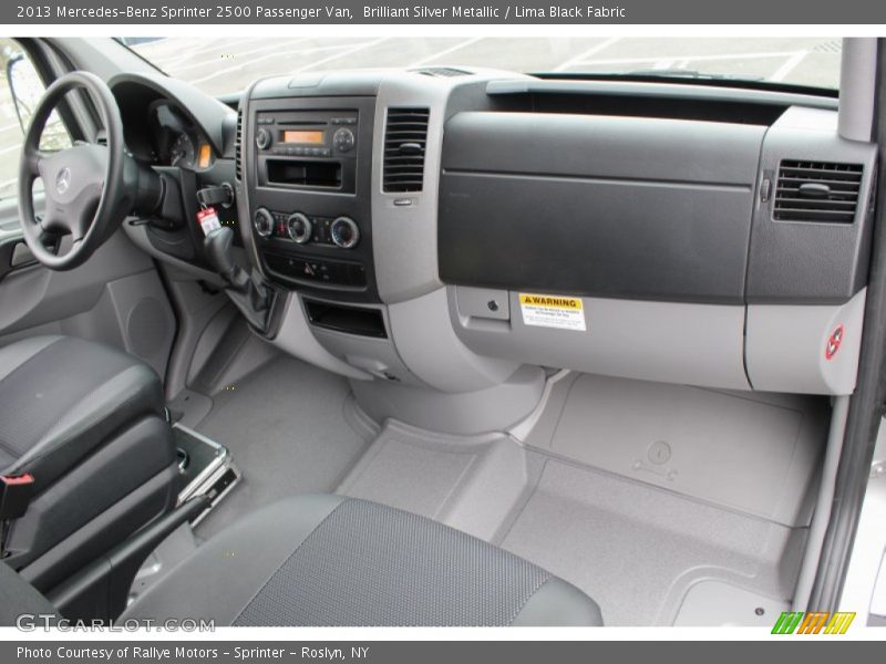 Dashboard of 2013 Sprinter 2500 Passenger Van