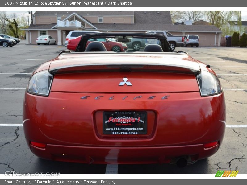Sunset Pearlescent / Dark Charcoal 2007 Mitsubishi Eclipse Spyder GS
