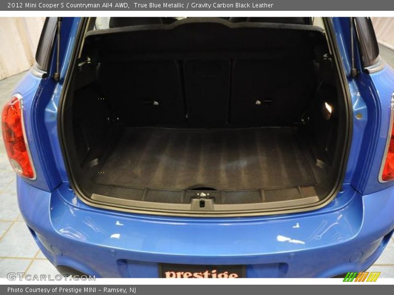 True Blue Metallic / Gravity Carbon Black Leather 2012 Mini Cooper S Countryman All4 AWD