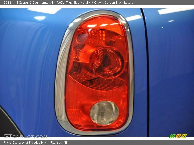True Blue Metallic / Gravity Carbon Black Leather 2012 Mini Cooper S Countryman All4 AWD