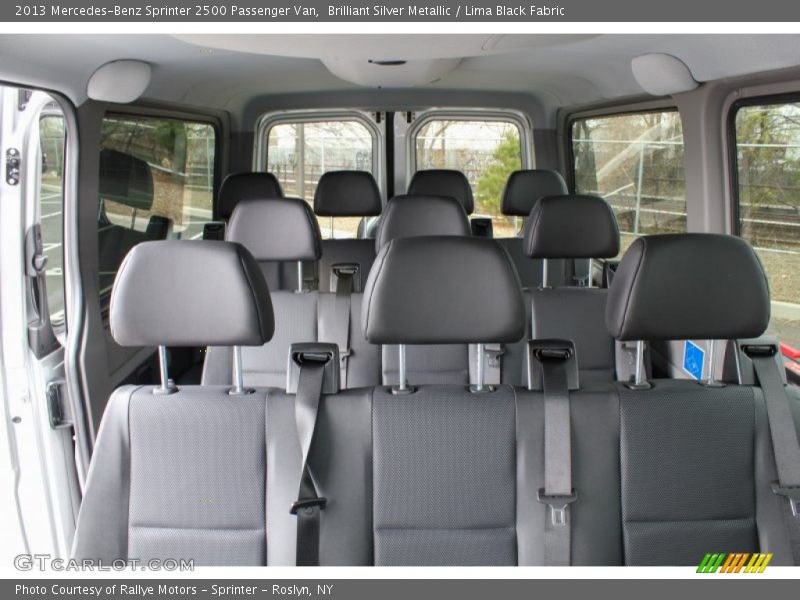  2013 Sprinter 2500 Passenger Van Lima Black Fabric Interior