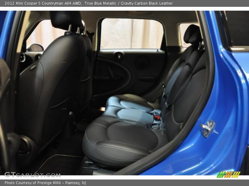 True Blue Metallic / Gravity Carbon Black Leather 2012 Mini Cooper S Countryman All4 AWD