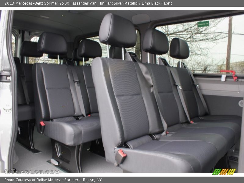 Rear Seat of 2013 Sprinter 2500 Passenger Van