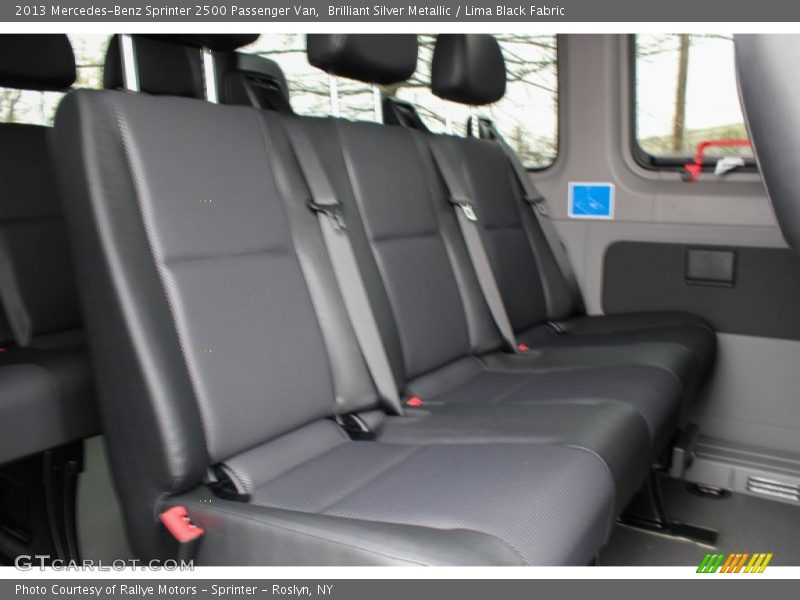 Rear Seat of 2013 Sprinter 2500 Passenger Van