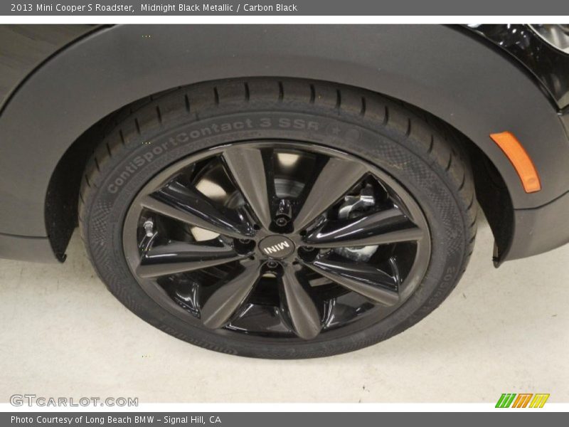 Midnight Black Metallic / Carbon Black 2013 Mini Cooper S Roadster