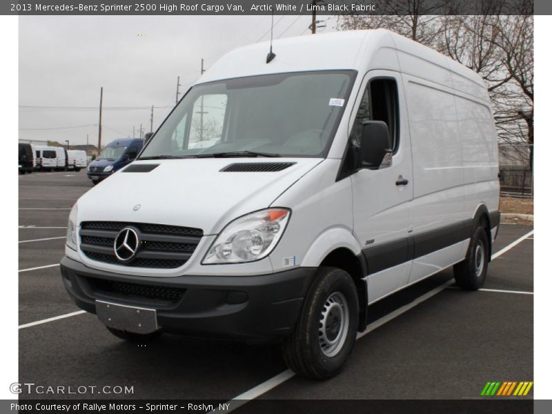 Arctic White / Lima Black Fabric 2013 Mercedes-Benz Sprinter 2500 High Roof Cargo Van