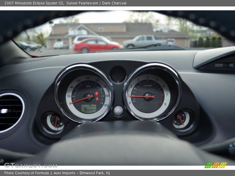 Sunset Pearlescent / Dark Charcoal 2007 Mitsubishi Eclipse Spyder GS