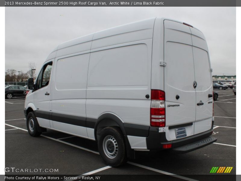 Arctic White / Lima Black Fabric 2013 Mercedes-Benz Sprinter 2500 High Roof Cargo Van