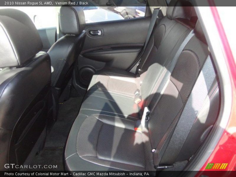 Venom Red / Black 2010 Nissan Rogue SL AWD