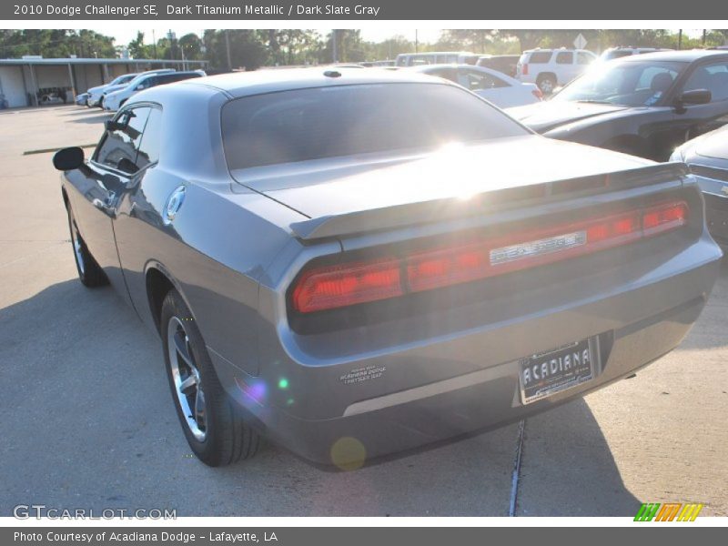 Dark Titanium Metallic / Dark Slate Gray 2010 Dodge Challenger SE
