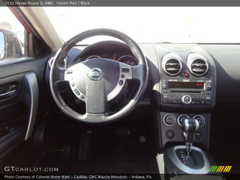 Venom Red / Black 2010 Nissan Rogue SL AWD