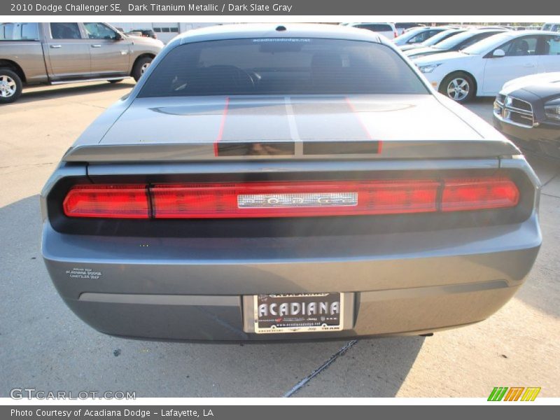 Dark Titanium Metallic / Dark Slate Gray 2010 Dodge Challenger SE