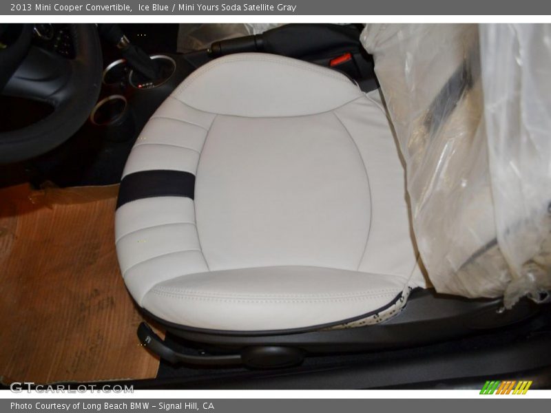 Front Seat of 2013 Cooper Convertible