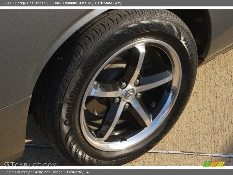 Dark Titanium Metallic / Dark Slate Gray 2010 Dodge Challenger SE