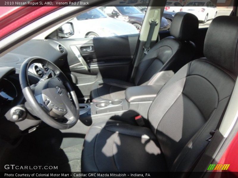 Venom Red / Black 2010 Nissan Rogue SL AWD