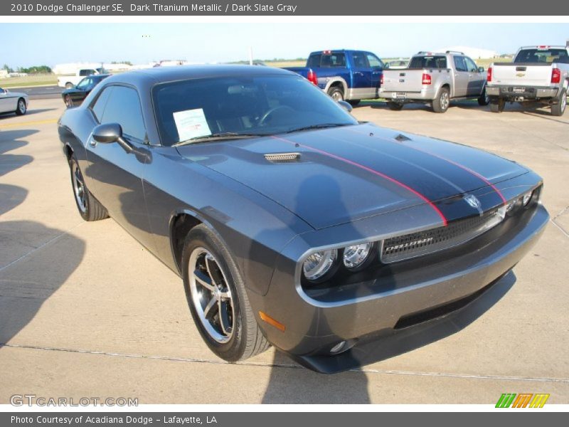 Dark Titanium Metallic / Dark Slate Gray 2010 Dodge Challenger SE