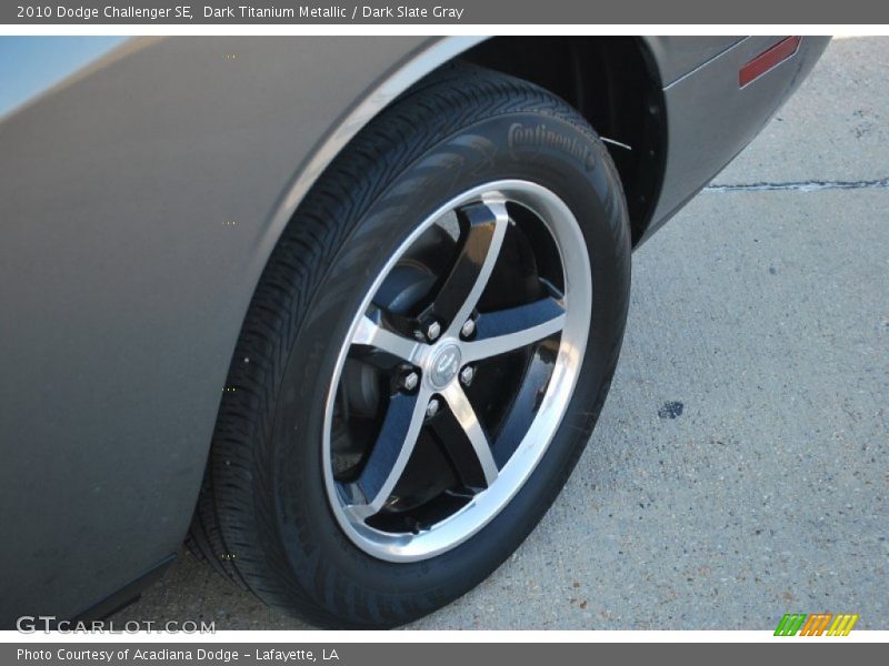 Dark Titanium Metallic / Dark Slate Gray 2010 Dodge Challenger SE