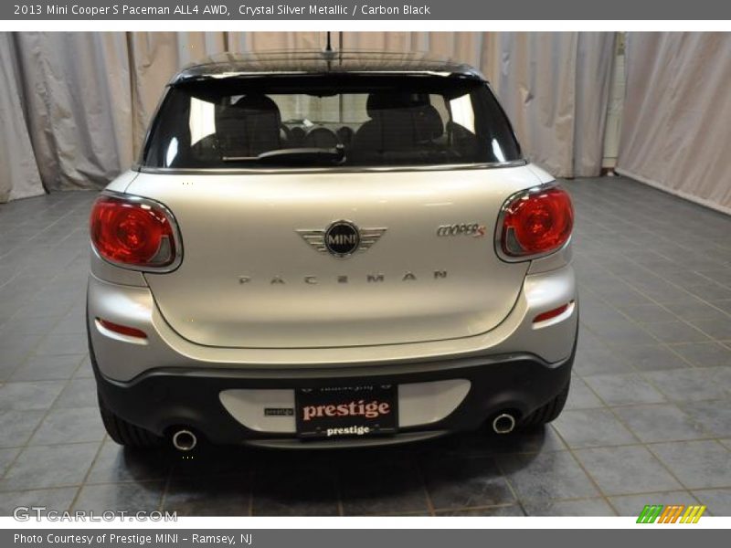 Crystal Silver Metallic / Carbon Black 2013 Mini Cooper S Paceman ALL4 AWD