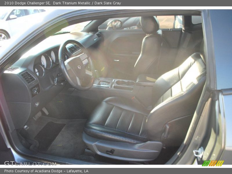Dark Titanium Metallic / Dark Slate Gray 2010 Dodge Challenger SE