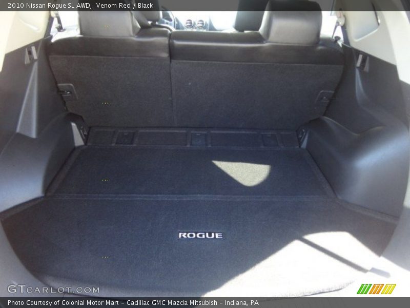 Venom Red / Black 2010 Nissan Rogue SL AWD