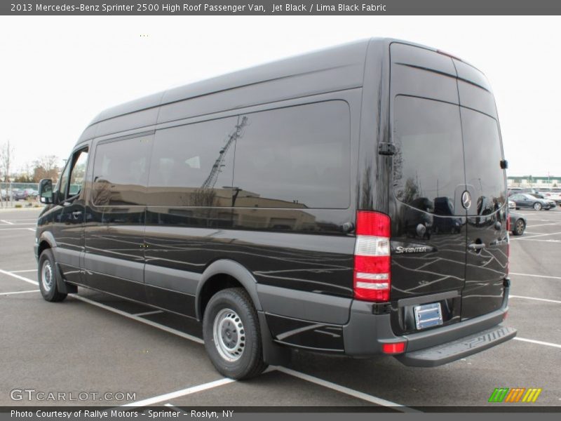 Jet Black / Lima Black Fabric 2013 Mercedes-Benz Sprinter 2500 High Roof Passenger Van