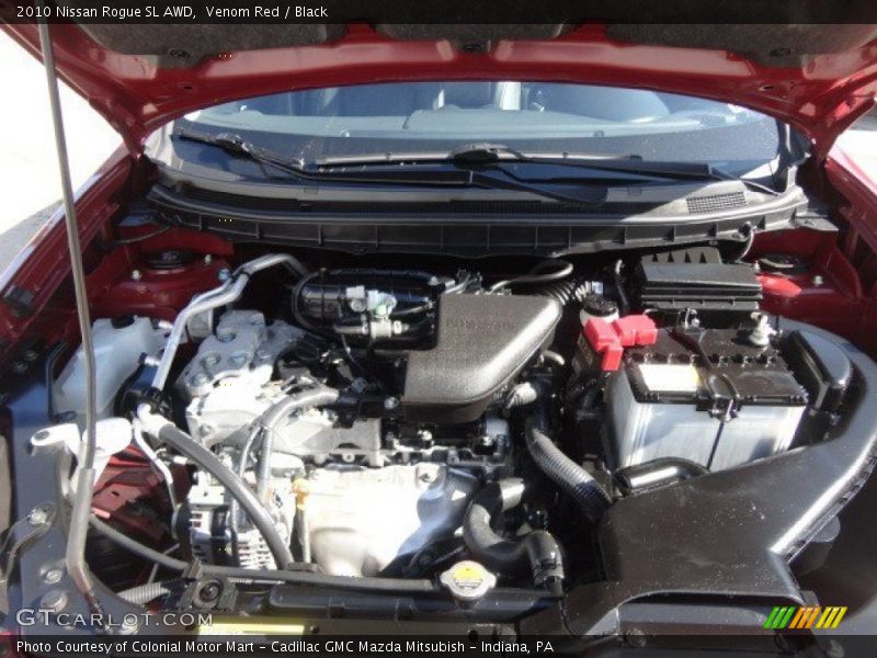Venom Red / Black 2010 Nissan Rogue SL AWD