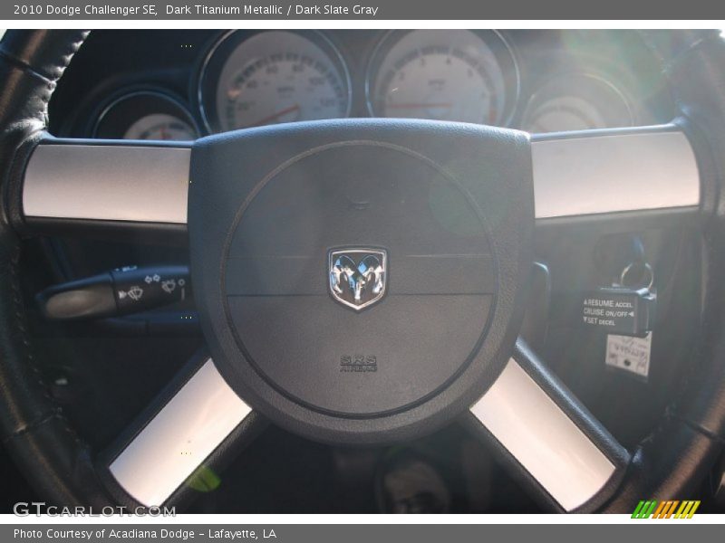 Dark Titanium Metallic / Dark Slate Gray 2010 Dodge Challenger SE