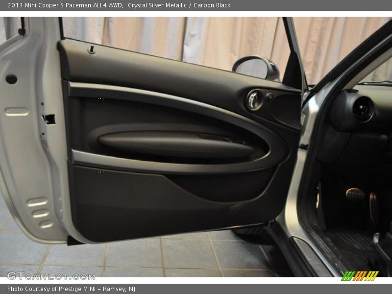 Crystal Silver Metallic / Carbon Black 2013 Mini Cooper S Paceman ALL4 AWD