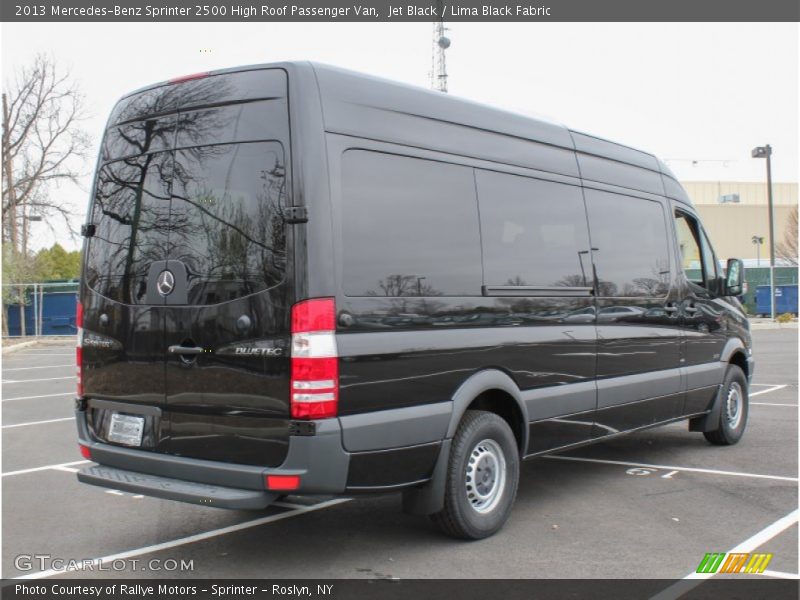 Jet Black / Lima Black Fabric 2013 Mercedes-Benz Sprinter 2500 High Roof Passenger Van