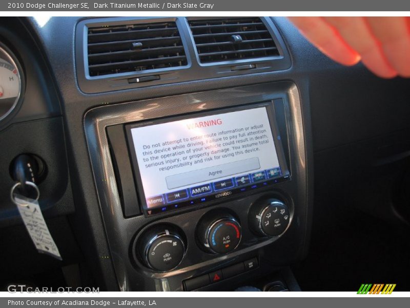 Dark Titanium Metallic / Dark Slate Gray 2010 Dodge Challenger SE