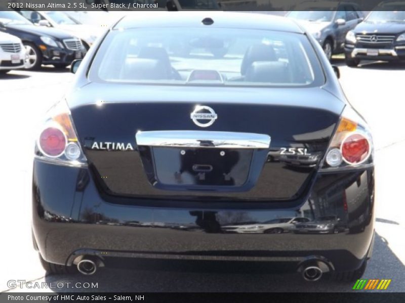 Super Black / Charcoal 2012 Nissan Altima 2.5 SL