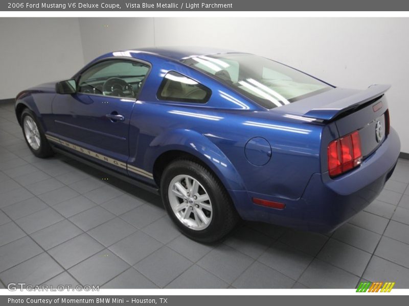 Vista Blue Metallic / Light Parchment 2006 Ford Mustang V6 Deluxe Coupe