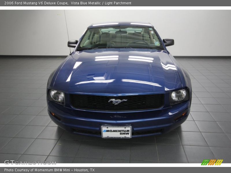 Vista Blue Metallic / Light Parchment 2006 Ford Mustang V6 Deluxe Coupe