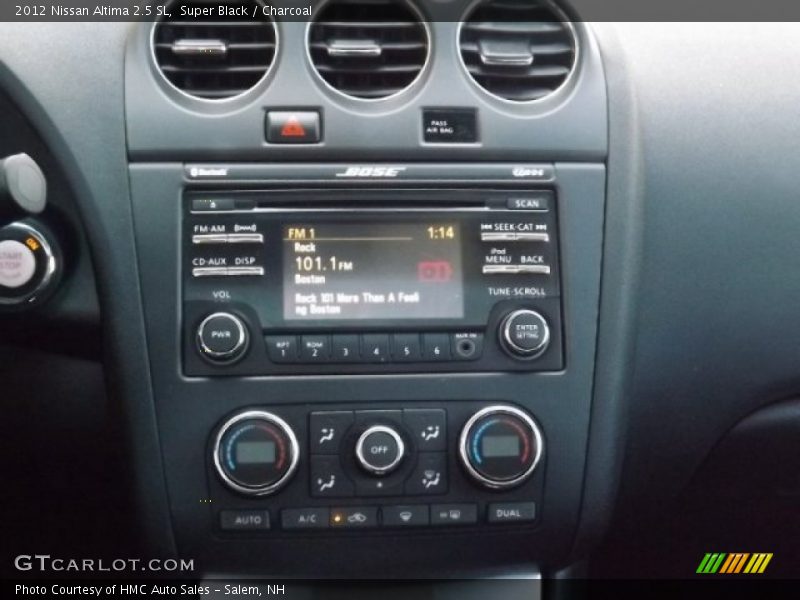 Super Black / Charcoal 2012 Nissan Altima 2.5 SL