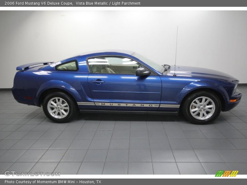 Vista Blue Metallic / Light Parchment 2006 Ford Mustang V6 Deluxe Coupe