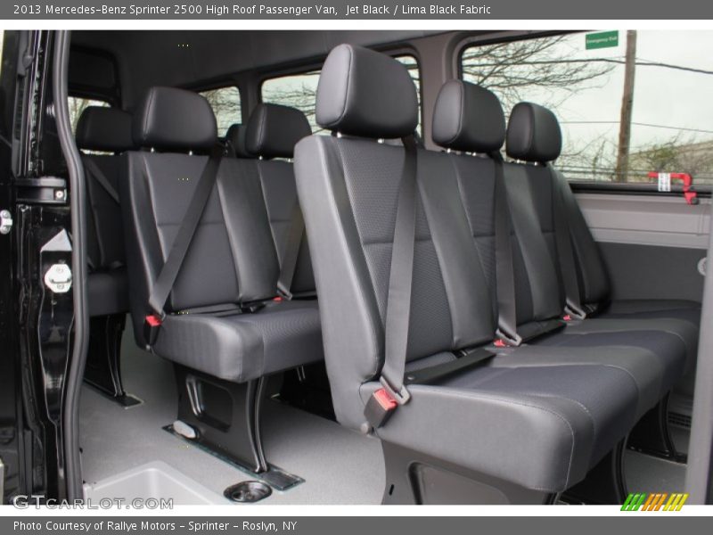 Rear Seat of 2013 Sprinter 2500 High Roof Passenger Van