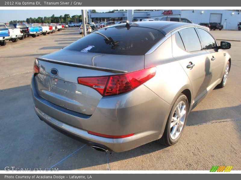 Titanium Silver / Gray 2012 Kia Optima EX