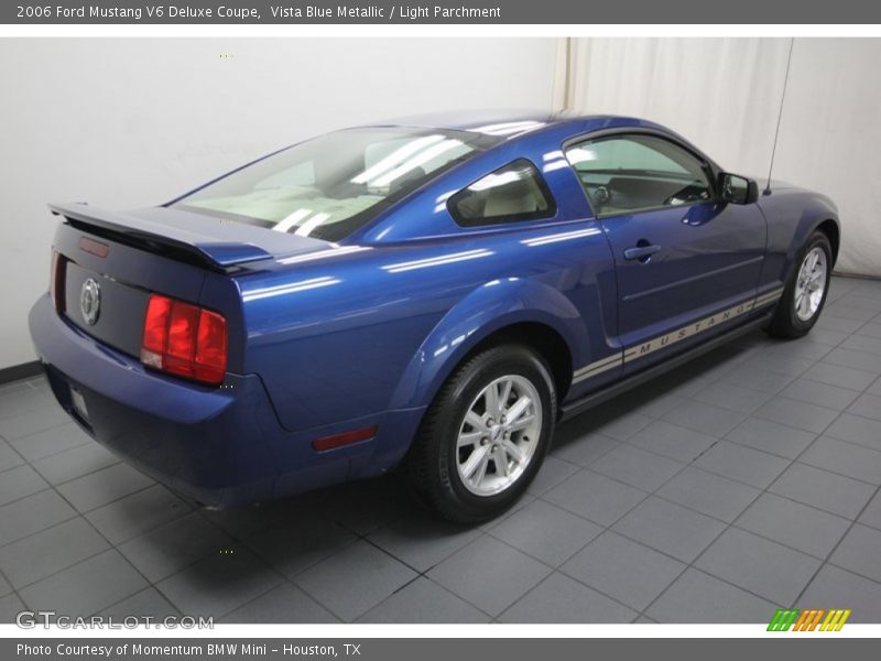 Vista Blue Metallic / Light Parchment 2006 Ford Mustang V6 Deluxe Coupe