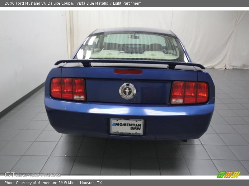 Vista Blue Metallic / Light Parchment 2006 Ford Mustang V6 Deluxe Coupe