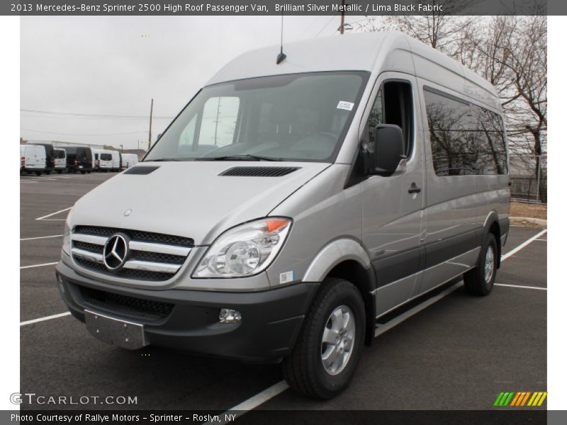 Front 3/4 View of 2013 Sprinter 2500 High Roof Passenger Van