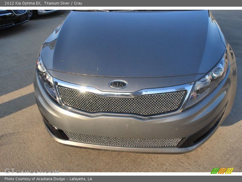 Titanium Silver / Gray 2012 Kia Optima EX