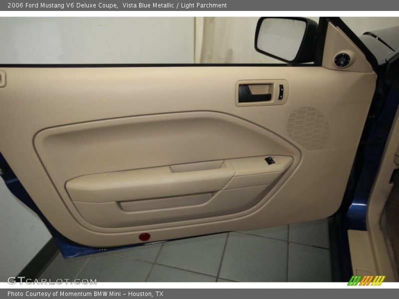 Vista Blue Metallic / Light Parchment 2006 Ford Mustang V6 Deluxe Coupe