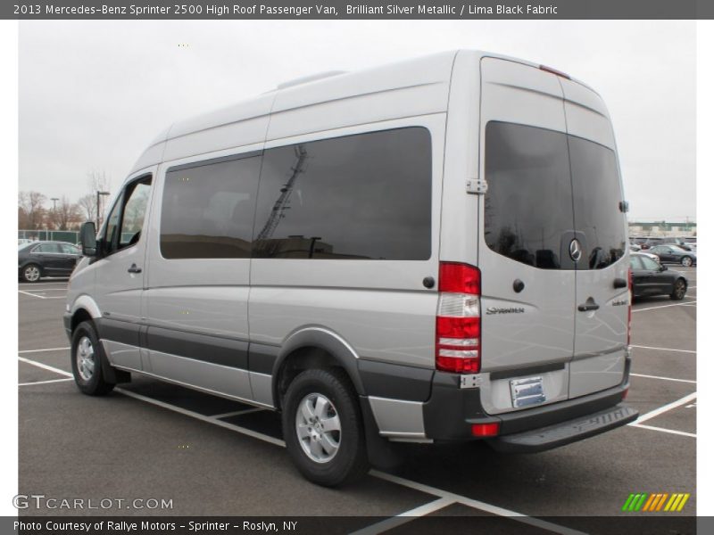 Brilliant Silver Metallic / Lima Black Fabric 2013 Mercedes-Benz Sprinter 2500 High Roof Passenger Van