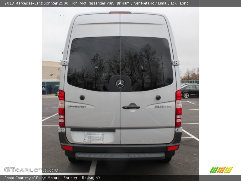 Brilliant Silver Metallic / Lima Black Fabric 2013 Mercedes-Benz Sprinter 2500 High Roof Passenger Van