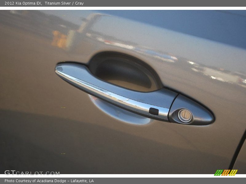 Titanium Silver / Gray 2012 Kia Optima EX