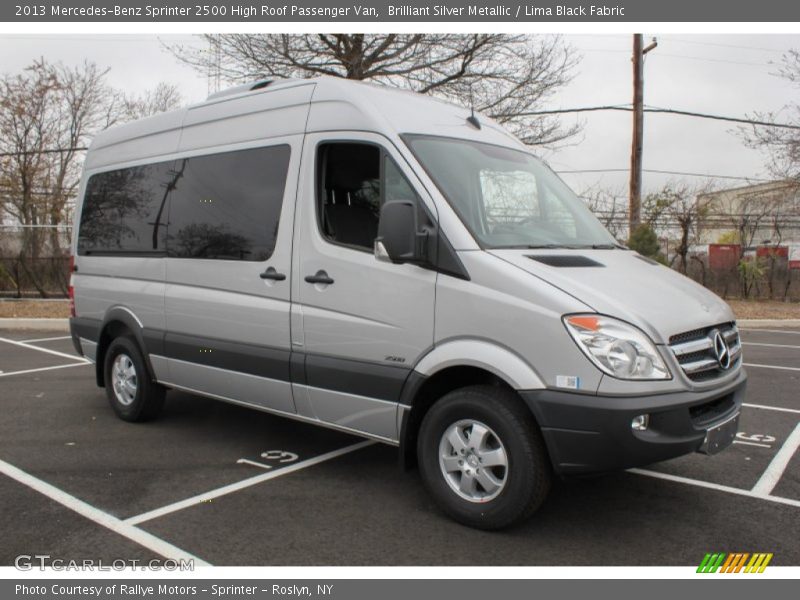 Front 3/4 View of 2013 Sprinter 2500 High Roof Passenger Van