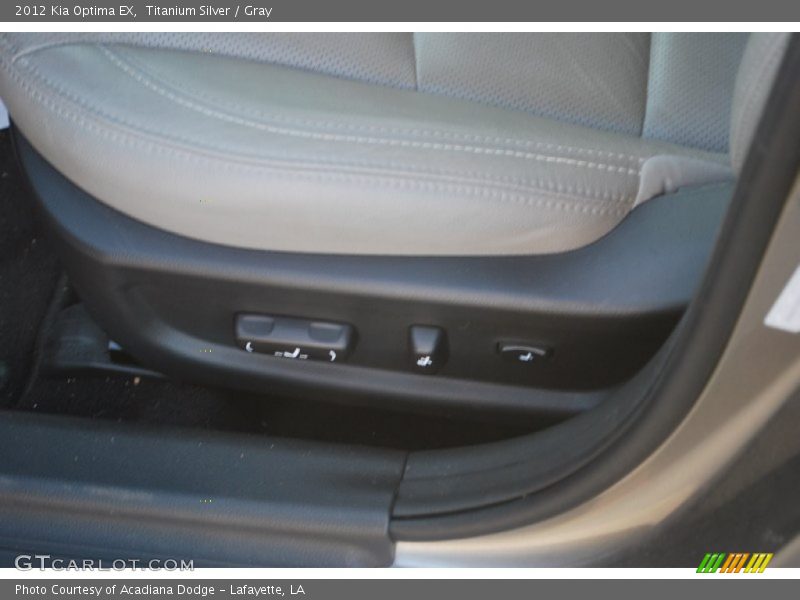 Titanium Silver / Gray 2012 Kia Optima EX
