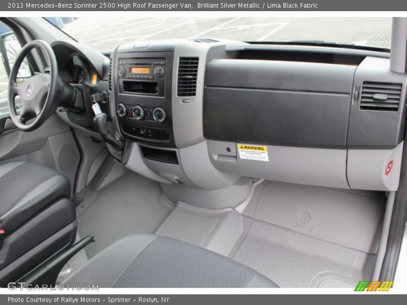 Dashboard of 2013 Sprinter 2500 High Roof Passenger Van