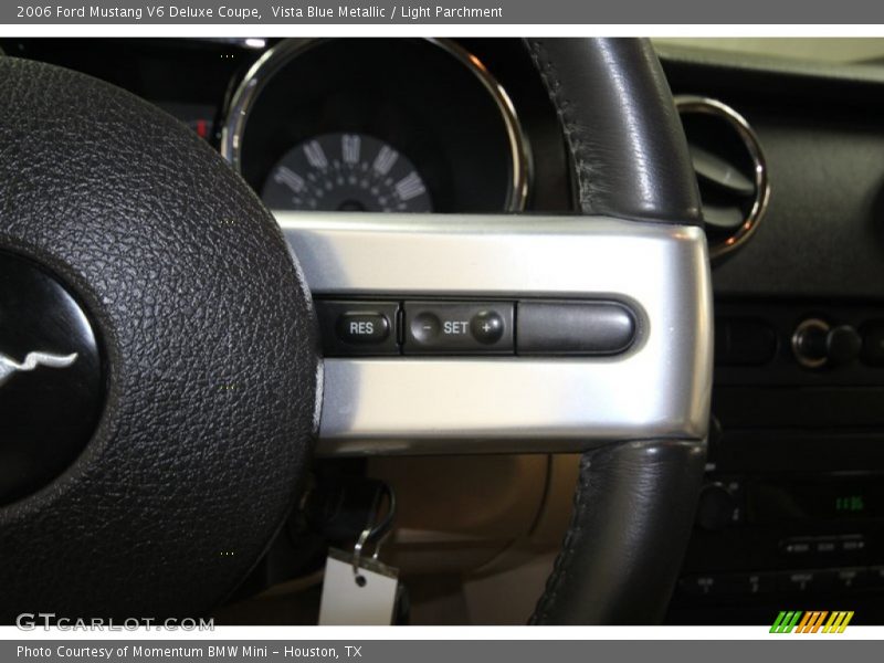Vista Blue Metallic / Light Parchment 2006 Ford Mustang V6 Deluxe Coupe